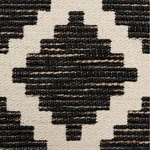 TIBUR fabric BLACK color by Schumacher