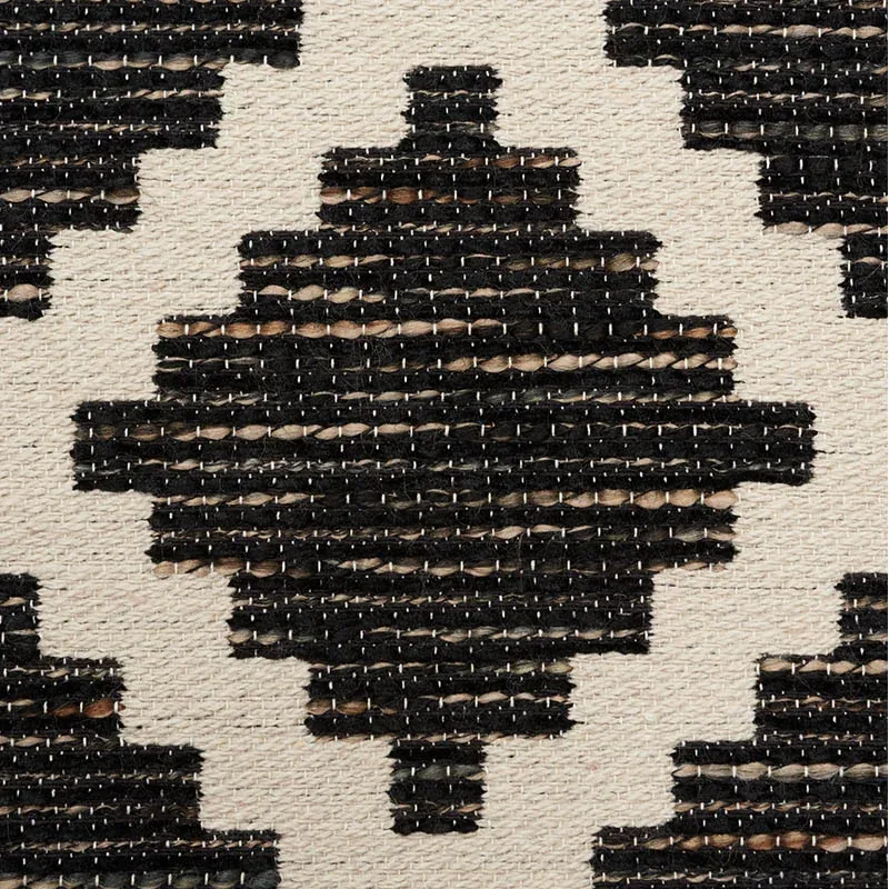 TIBUR fabric BLACK color by Schumacher