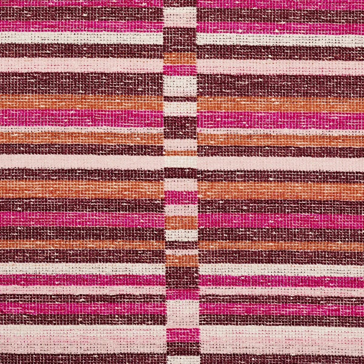 TIERRA STRIPE Fabric – BERRY | Schumacher | Wallpaper Twins TIERRA STRIPE fabric BERRY color by Schumacher