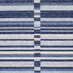 TIERRA STRIPE Fabric – BLUE | Schumacher | Wallpaper Twins TIERRA STRIPE fabric BLUE color by Schumacher