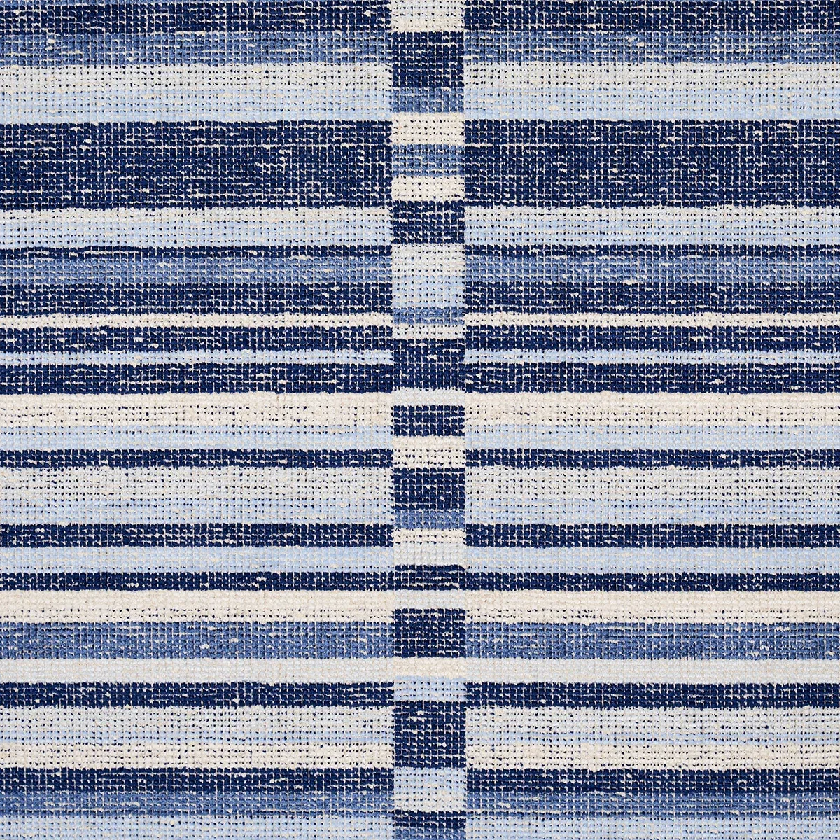 TIERRA STRIPE Fabric – BLUE | Schumacher | Wallpaper Twins TIERRA STRIPE fabric BLUE color by Schumacher