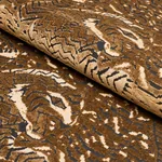 TIGRESS VELVET Fabric – GOLD | Schumacher | Wallpaper Twins TIGRESS VELVET fabric GOLD color by Schumacher