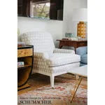 TIMUR WEAVE fabric SKY color by Schumacher