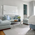 TIMUR WEAVE fabric SKY color by Schumacher