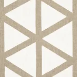 TIPTON APPLIQUÉ fabric FLAX color by Schumacher