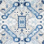 TIRAZ VELVET Fabric – INDIGO | Schumacher | Wallpaper Twins TIRAZ VELVET fabric INDIGO color by Schumacher