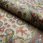TIRAZ VELVET Fabric – MULTI | Schumacher | Wallpaper Twins TIRAZ VELVET fabric MULTI color by Schumacher