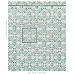TIRAZ VELVET Fabric – PEACOCK | Schumacher | Wallpaper Twins TIRAZ VELVET fabric PEACOCK color by Schumacher