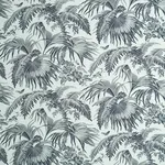 TOILE TROPIQUE Fabric – BLACK | Schumacher | Wallpaper Twins TOILE TROPIQUE fabric BLACK color by Schumacher