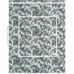 TOILE TROPIQUE Fabric – BLACK | Schumacher | Wallpaper Twins TOILE TROPIQUE fabric BLACK color by Schumacher