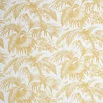 TOILE TROPIQUE Fabric – GOLD | Schumacher | Wallpaper Twins TOILE TROPIQUE fabric GOLD color by Schumacher
