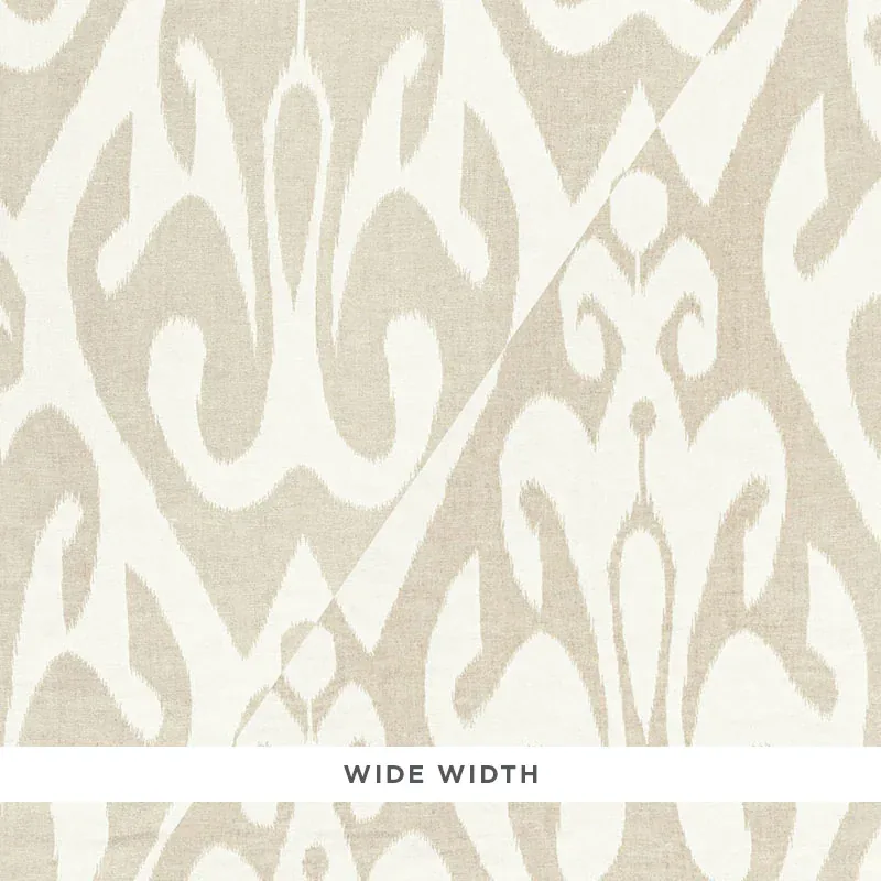 TOKAT WEAVE fabric LINEN color by Schumacher