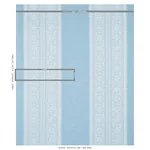 TOLEDO EMBROIDERY Fabric – CHAMBRAY | Schumacher | Wallpaper TOLEDO EMBROIDERY fabric CHAMBRAY color by Schumacher