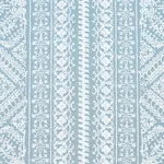 TOLEDO EMBROIDERY Fabric – CHAMBRAY | Schumacher | Wallpaper TOLEDO EMBROIDERY fabric CHAMBRAY color by Schumacher