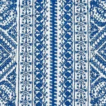 TOLEDO EMBROIDERY Fabric – NAVY | Schumacher | Wallpaper Twi TOLEDO EMBROIDERY fabric NAVY color by Schumacher