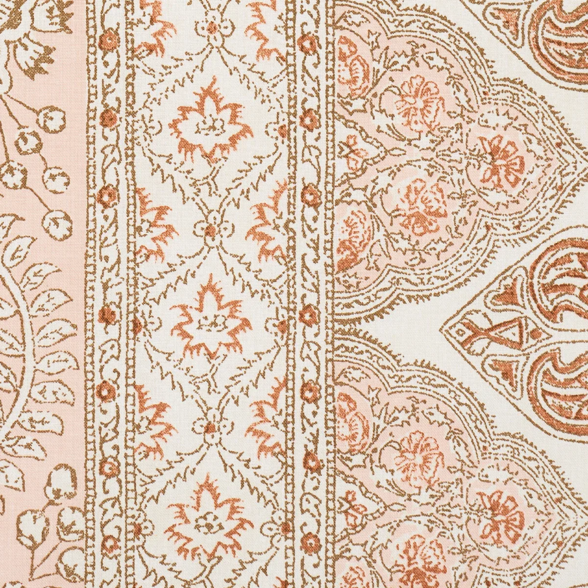 TOMBAY fabric BLUSH color by Schumacher