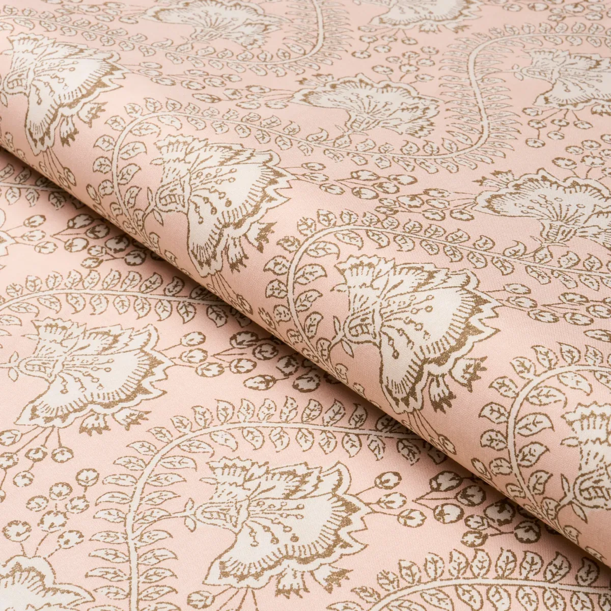 TOMBAY fabric BLUSH color by Schumacher
