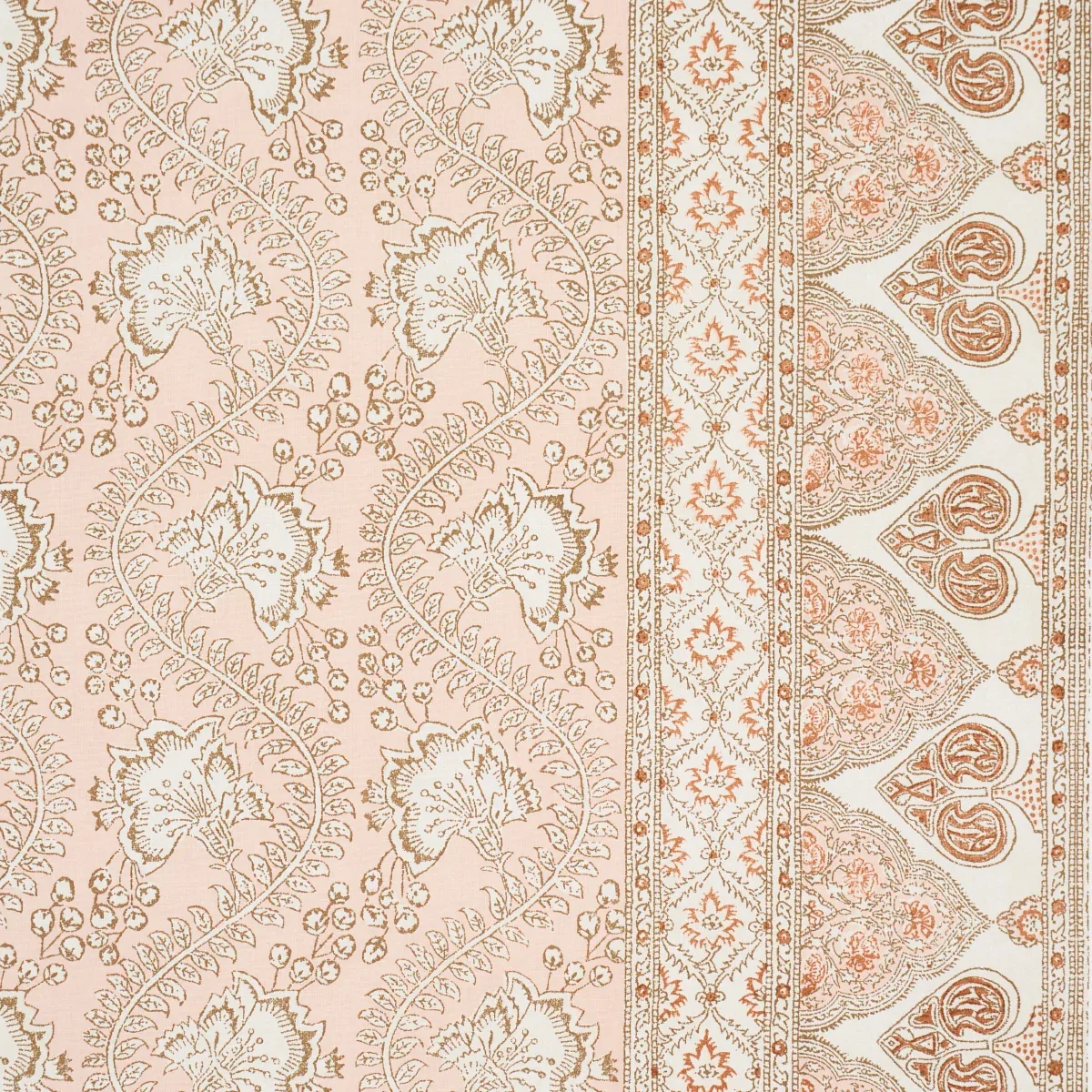 TOMBAY fabric BLUSH color by Schumacher