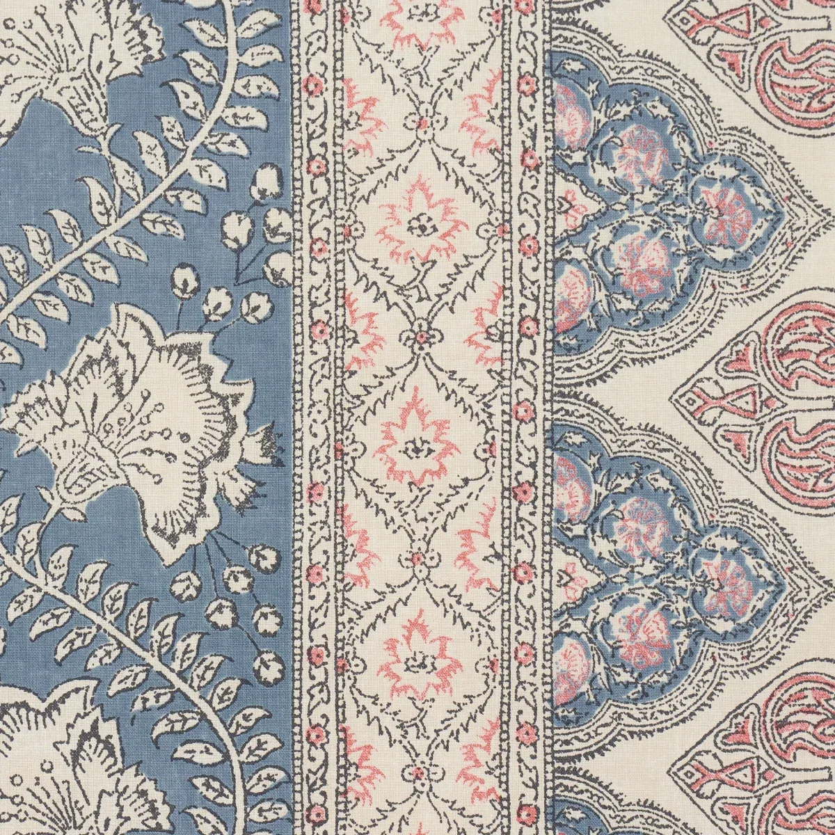 TOMBAY fabric DELFT color by Schumacher