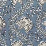 TOMBAY fabric DELFT color by Schumacher