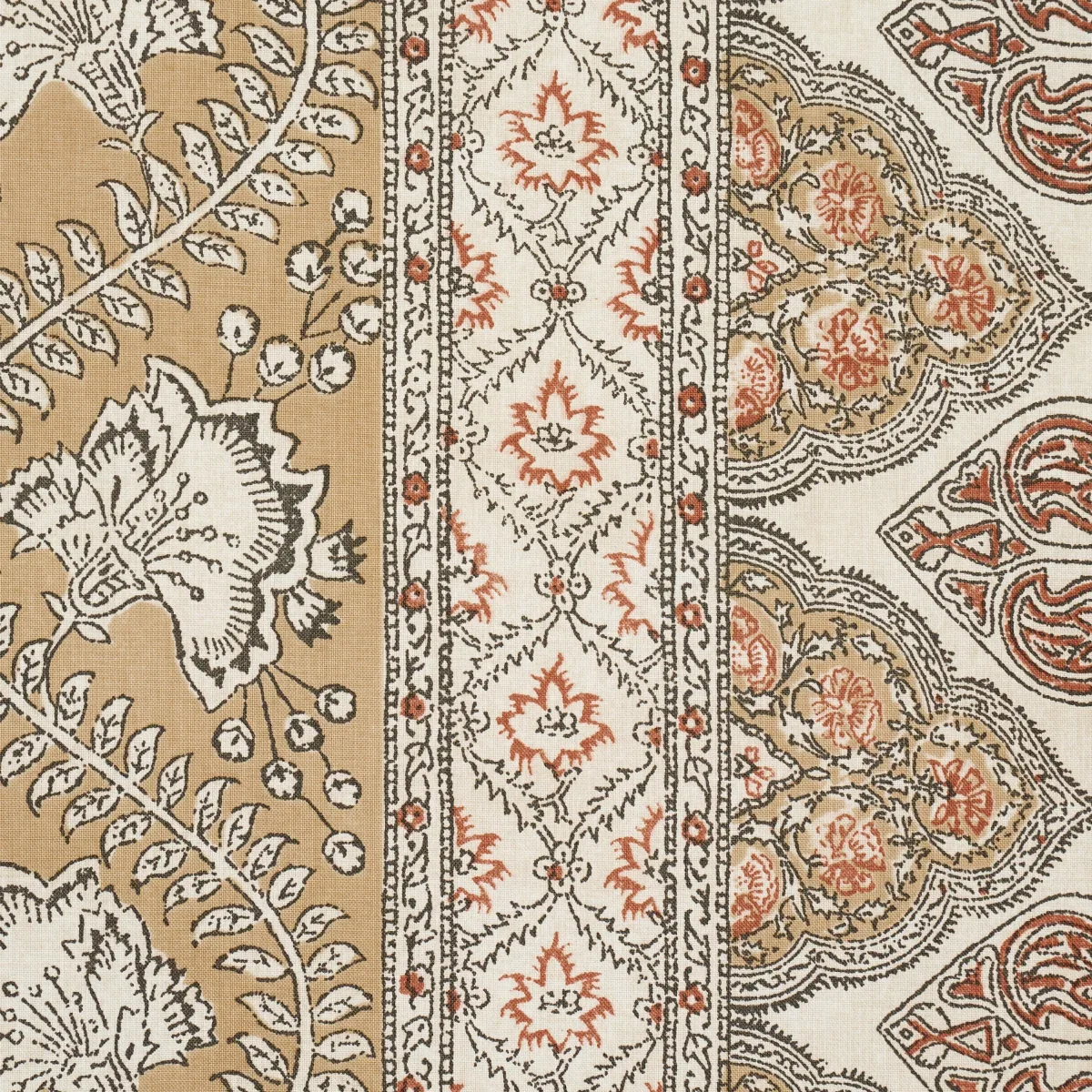 TOMBAY Fabric – OCHRE | Schumacher | Wallpaper Twins TOMBAY fabric OCHRE color by Schumacher