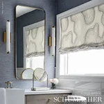 TOPO BEADED SHEER Fabric – SLATE | Schumacher | Wallpaper Tw TOPO BEADED SHEER fabric SLATE color by Schumacher