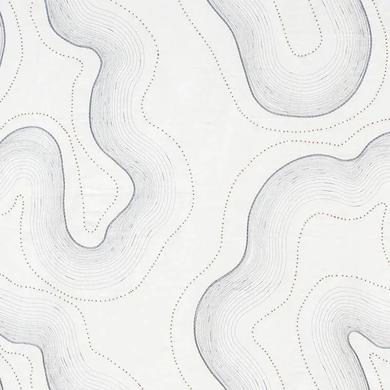 75901 | TOPO BEADED SHEER – SLATE