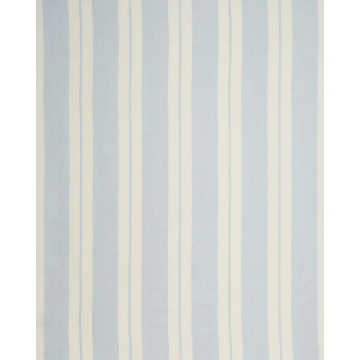 TOPSAIL LINEN STRIPE fabric SKY BLUE color by Schumacher