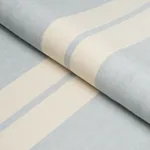 TOPSAIL LINEN STRIPE fabric SKY BLUE color by Schumacher