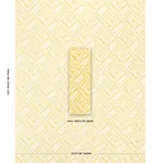 TOPSY TURVY fabric CITRON color by Schumacher