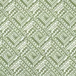 TOPSY TURVY fabric GREEN color by Schumacher