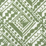 TOPSY TURVY fabric GREEN color by Schumacher