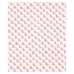 TORBAY HAND BLOCKED PRINT fabric PINK color by Schumacher