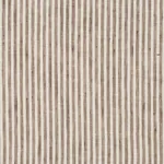 TORI STRIPE SHEER fabric BROWN color by Schumacher