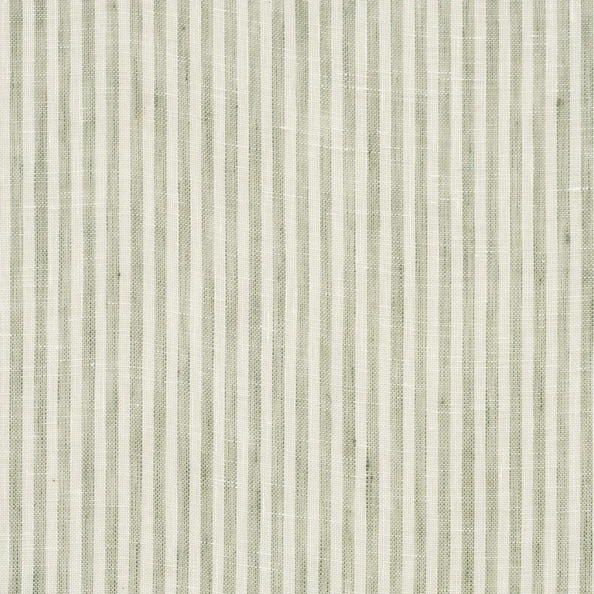 TORI STRIPE SHEER fabric SAGE color by Schumacher