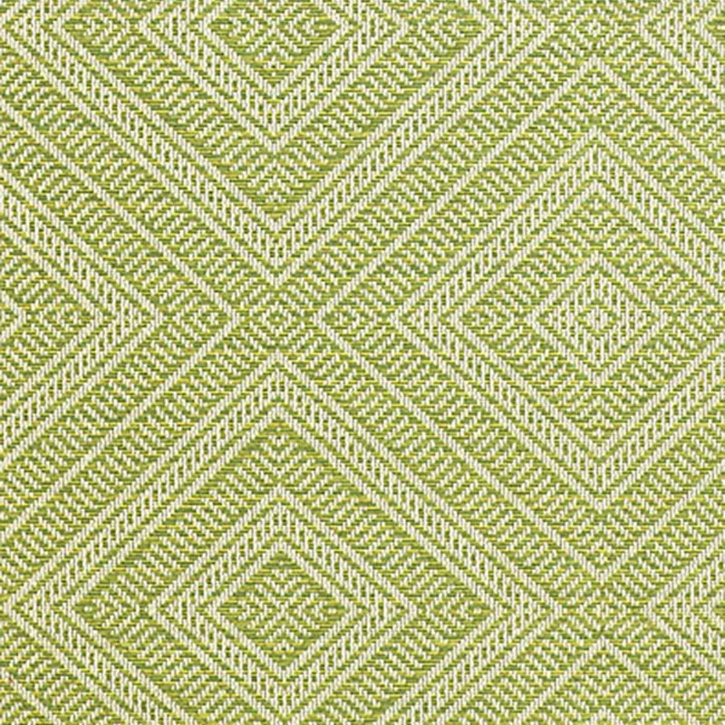 TORTOLA INDOOR/OUTDOOR fabric KIWI color by Schumacher