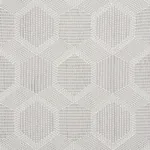 TORTUGA EMBROIDERY Fabric – GREY | Schumacher | Wallpaper Tw TORTUGA EMBROIDERY fabric GREY color by Schumacher