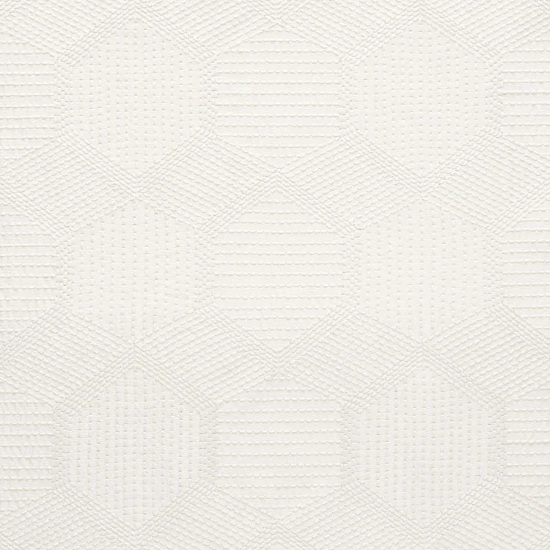 TORTUGA EMBROIDERY fabric IVORY color by Schumacher