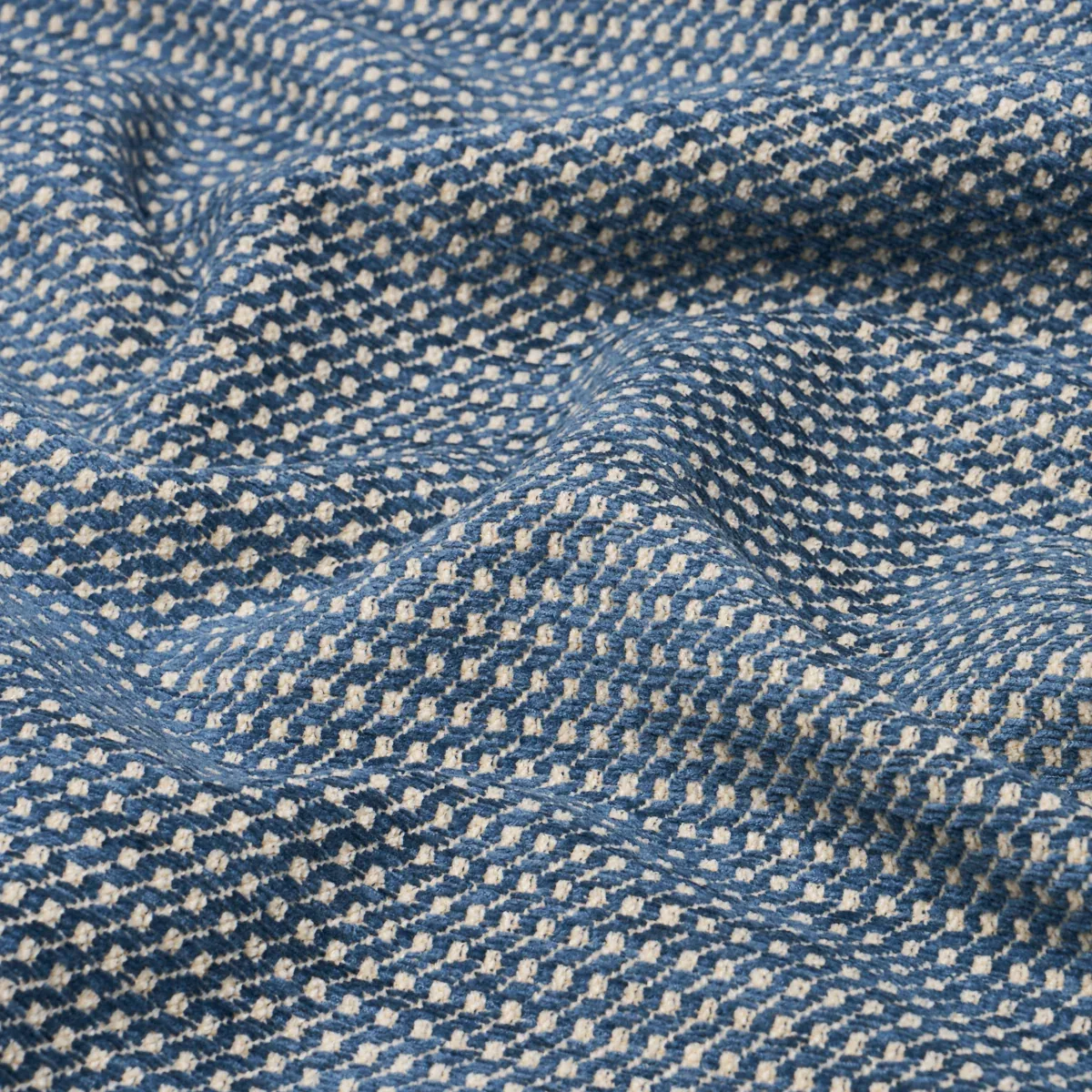 TOSCANA fabric BLUE color by Schumacher