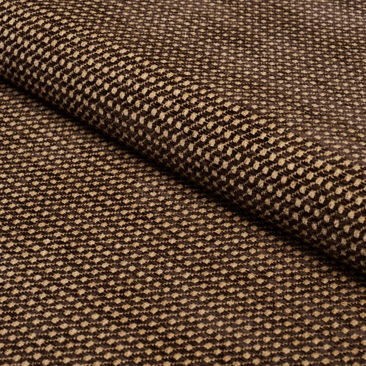 TOSCANA fabric BROWN color by Schumacher