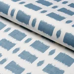 TOWNLINE ROAD Fabric – MARINE | Schumacher | Wallpaper Twins TOWNLINE ROAD fabric MARINE color by Schumacher