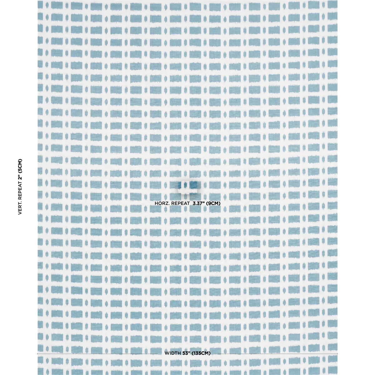 TOWNLINE ROAD Fabric – MARINE | Schumacher | Wallpaper Twins TOWNLINE ROAD fabric MARINE color by Schumacher