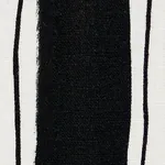 TRACING STRIPES fabric BLACK color by Schumacher