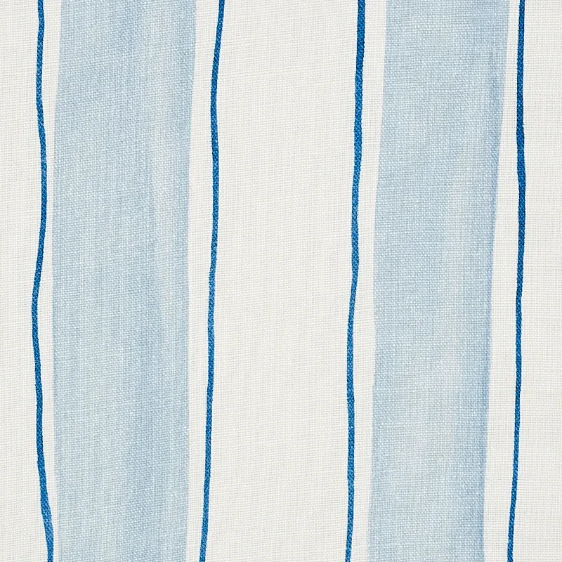 TRACING STRIPES Fabric – SKY | Schumacher | Wallpaper Twins TRACING STRIPES fabric SKY color by Schumacher