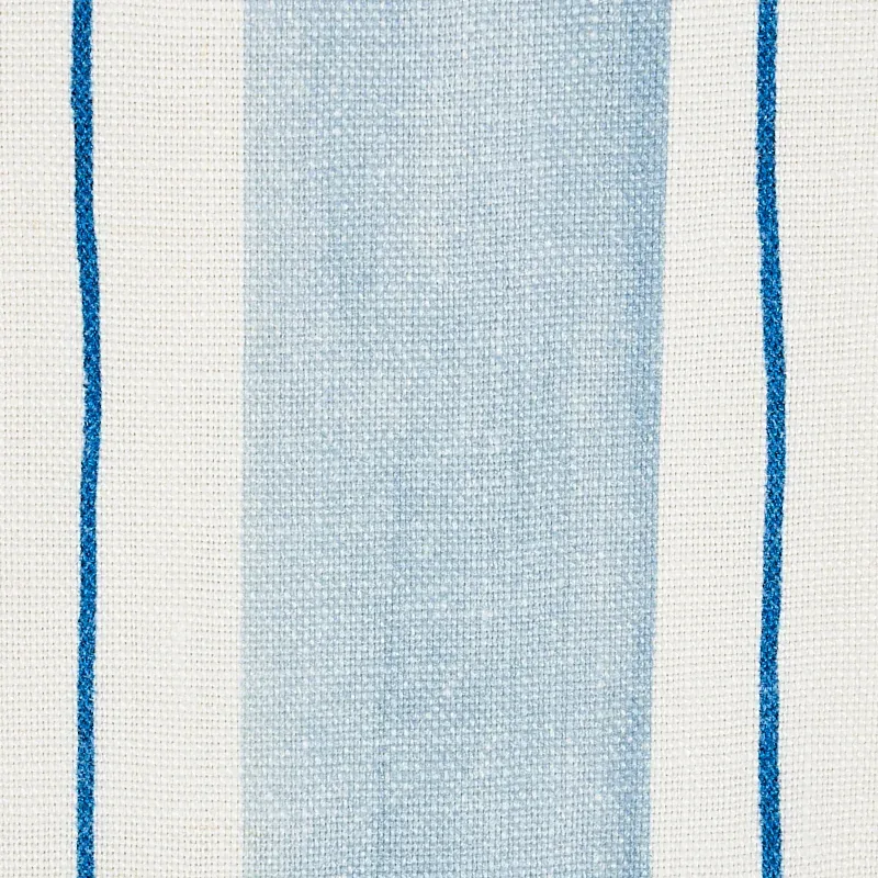 TRACING STRIPES Fabric – SKY | Schumacher | Wallpaper Twins TRACING STRIPES fabric SKY color by Schumacher