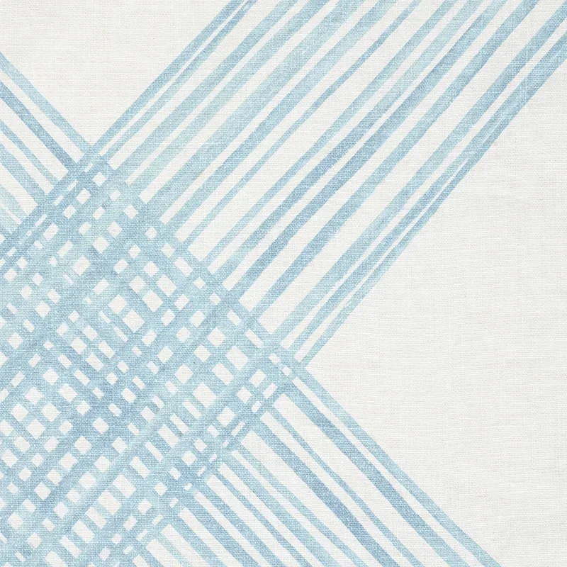 TRAVERSE Fabric – SKY | Schumacher | Wallpaper Twins TRAVERSE fabric SKY color by Schumacher