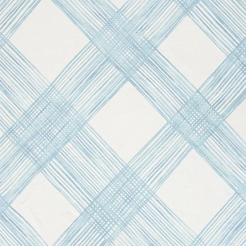 TRAVERSE fabric SKY color by Schumacher