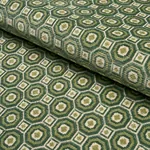TRIANON CUT VELVET fabric JARDIN color by Schumacher
