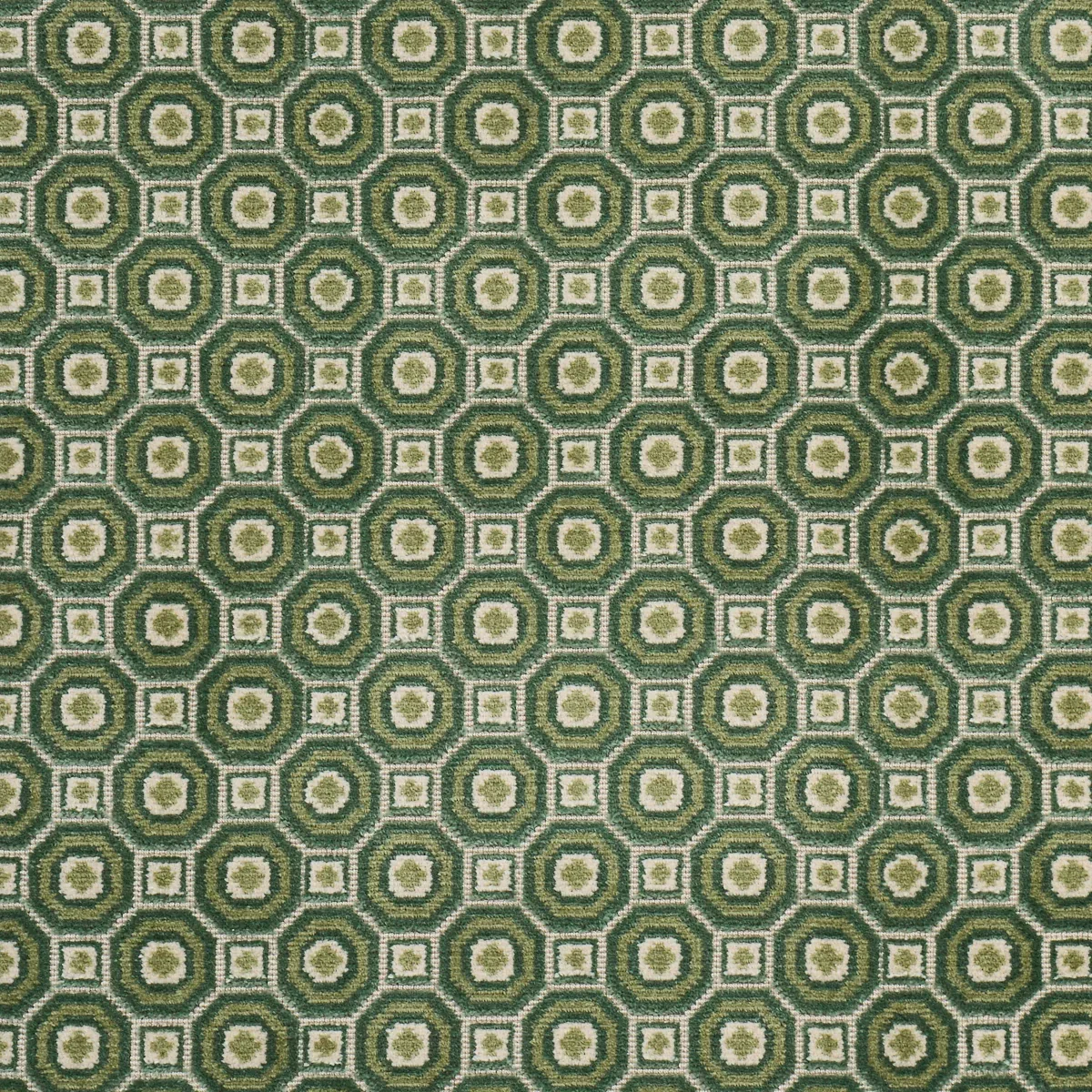TRIANON CUT VELVET fabric JARDIN color by Schumacher