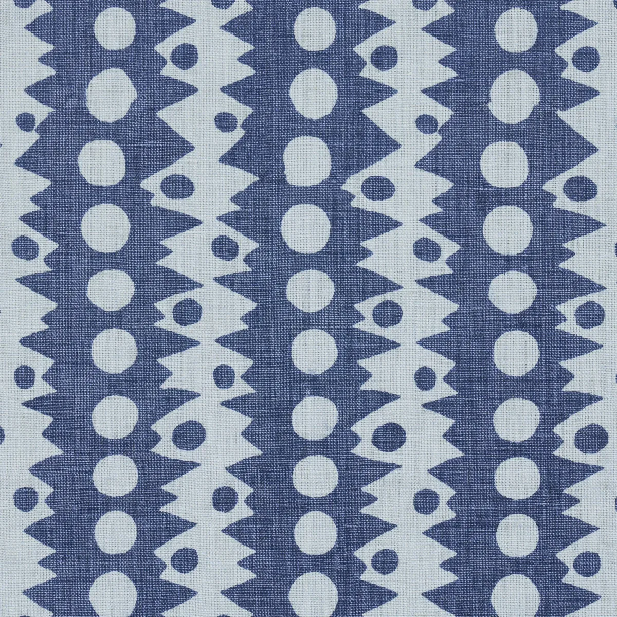 TRICKLEDOWN fabric BLUES color by Schumacher